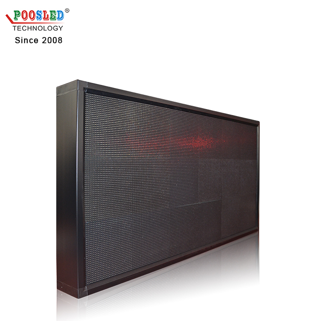 Aluminum Frame Indoor P4.75 Single Red APP Programmable Led Display