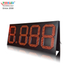 Outdoor Waterproof Large Red 24 " 8.888 Led Gas Price Sign