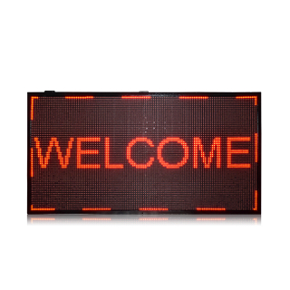 Hot Sale Outdoor P10 Single Red 4x4 Led Moving Sign