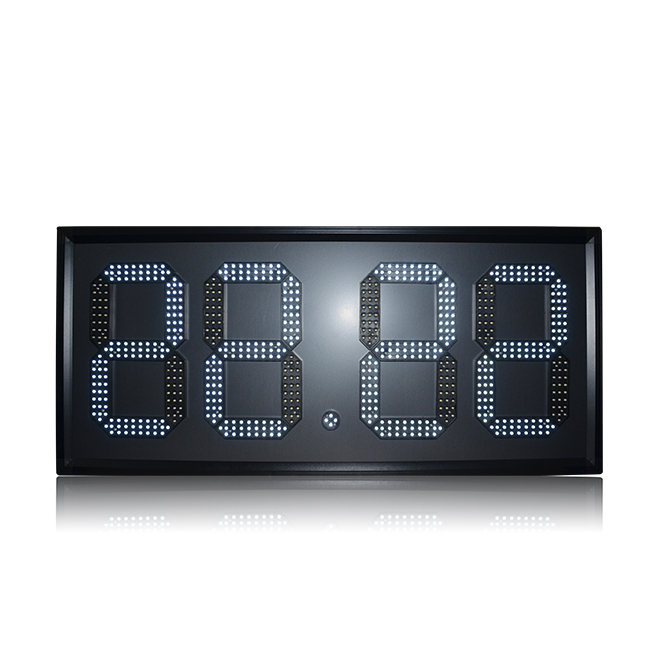 Factory Directly Provide Outdoor Waterproof 12'' White 88.88 Gas Station Led Signs