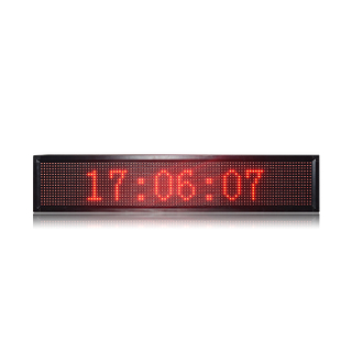 Semi-outdoor P10 Red 3X1 USB Control LED Scrolling Message Sign