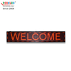 2 Years Warranty Wireless Control P10 Single Red Led Message Moving Display outdoor advertising LED display