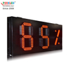 New Design 10'' Red Outdoor Digital Led Display Board Humidity Sign