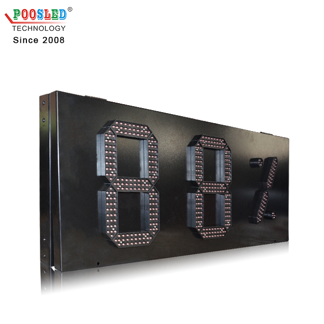 New Design 10'' Red Outdoor Digital Led Display Board Humidity Sign