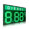 Factory Manufacture Big Size 64" Led Gas Price Sign Waterproof Gas Price Digital Sign LED Gas Price Signs
