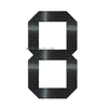 Good Quality 48 Inch LED Number 7 Segment Module for LED Display Board