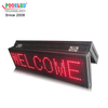 Good Price P10 Single Red Semi-outdoor Led Advertising Display