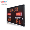 New Arrival Portable 8 Inch Red LED Sports Scoreboard Led Football Scoreboard 