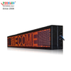 IP53 P10 Red 4x1 Programmable Led Advertising Display