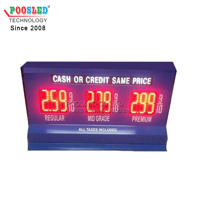 Hot Sale American 8.88 9/10 Led PumpTopper Led Gas Price Signs