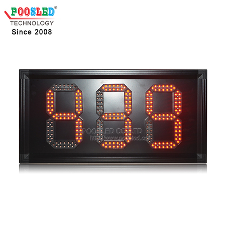 High Quality Indoor Using Aluminum Frame LED Countdown Timer IP53