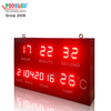 12 Years Experience LED Sign Manufacturer Wholesale Time & Temp Sign