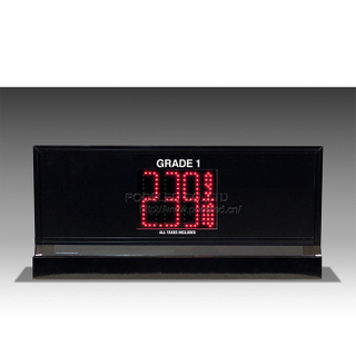 Popular Led Double-sided 3-Grade Pump Topper LED Price Signs