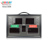 RF Remote Control Portable Aluminum Frame Basketball Scoreboard 