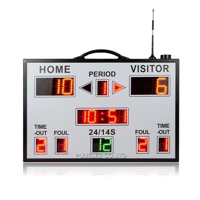 Small Size Digit Electronic Basketball ScoreboardS For Basketball Matches
